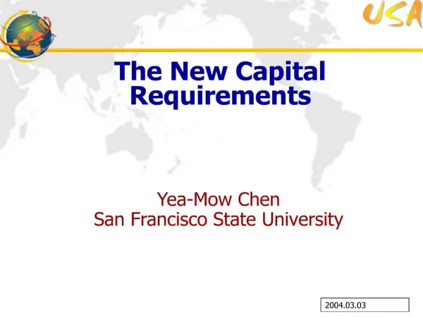 The New Capital Requirements
