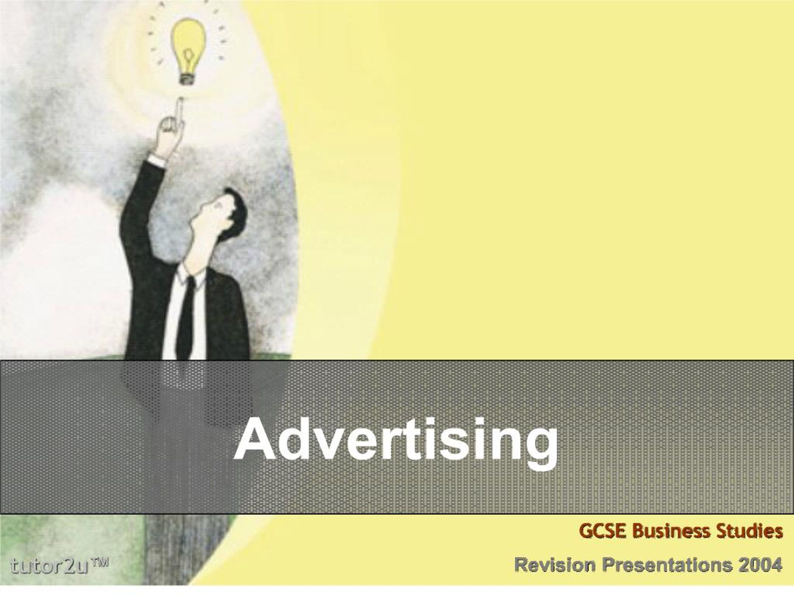 PPT - Advertising PowerPoint Presentation, free download - ID:169453