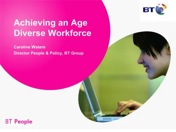 Achieving an Age Diverse Workforce
