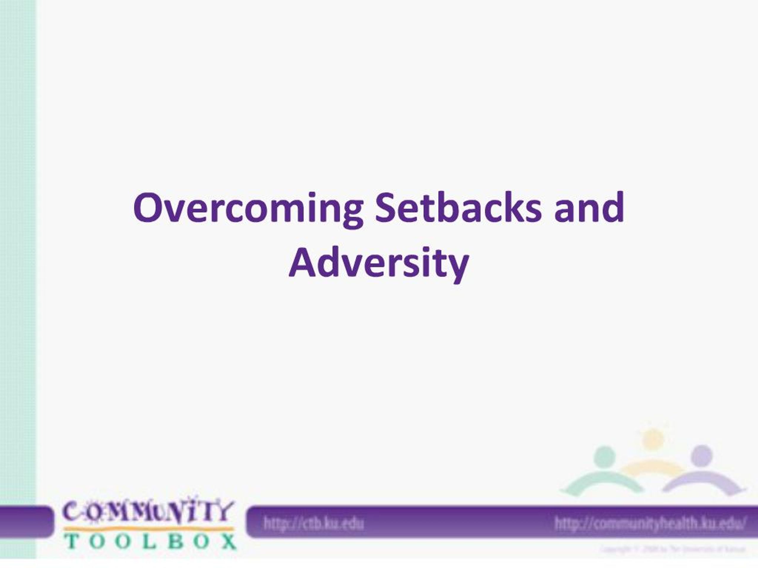 PPT - Overcoming Setbacks and Adversity PowerPoint Presentation, free ...