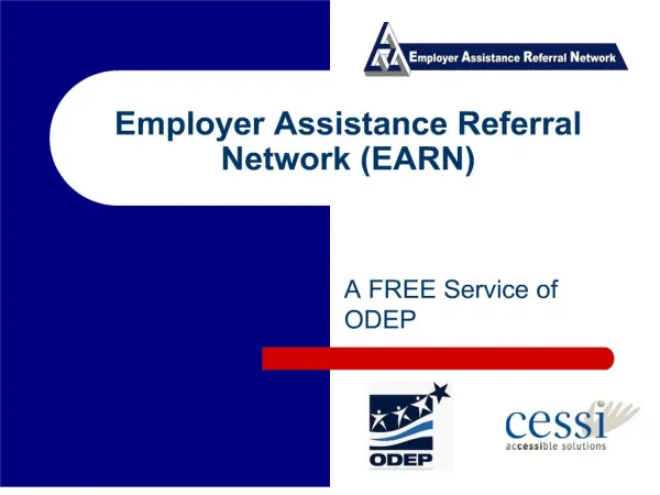 Employer Assistance Referral Network EARN