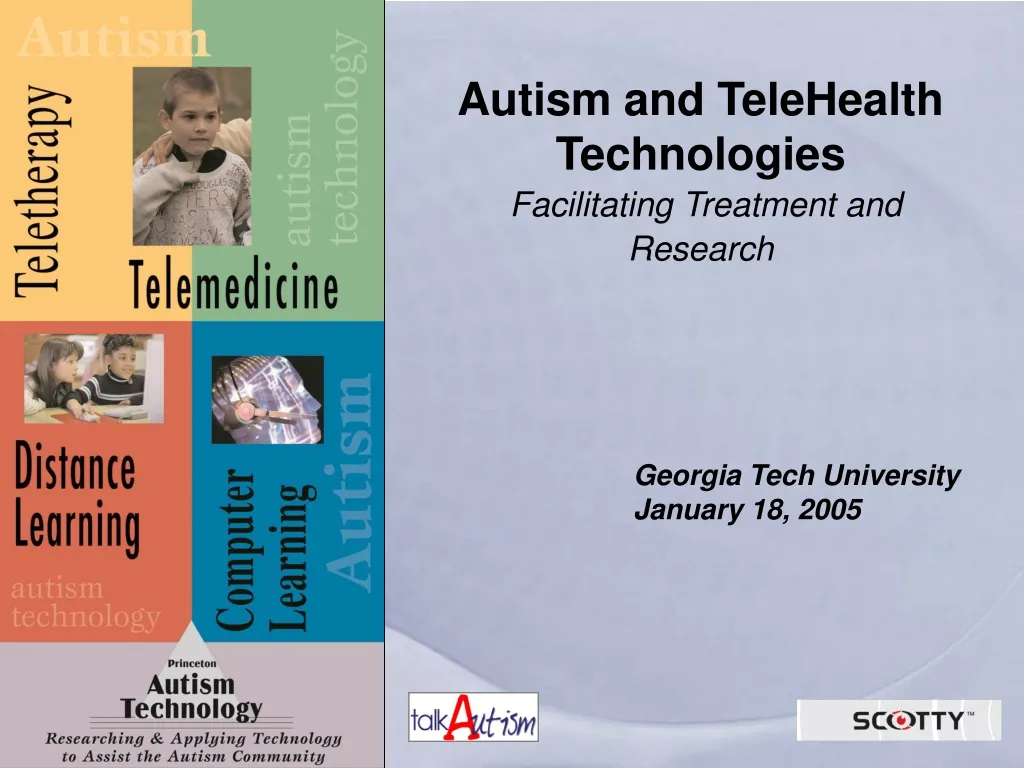 autism and telehealth technologies facilitating treatment and research