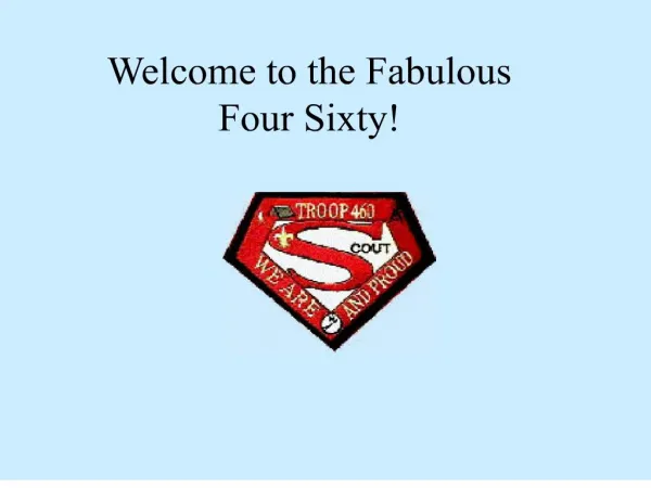 Welcome to the Fabulous Four Sixty
