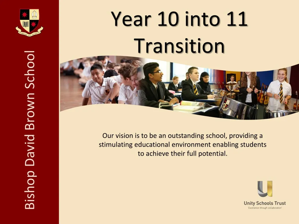 year 10 into 11 transition