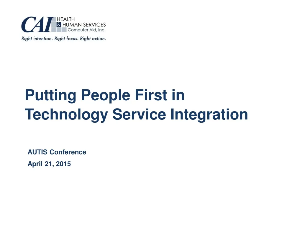 putting people first in technology service