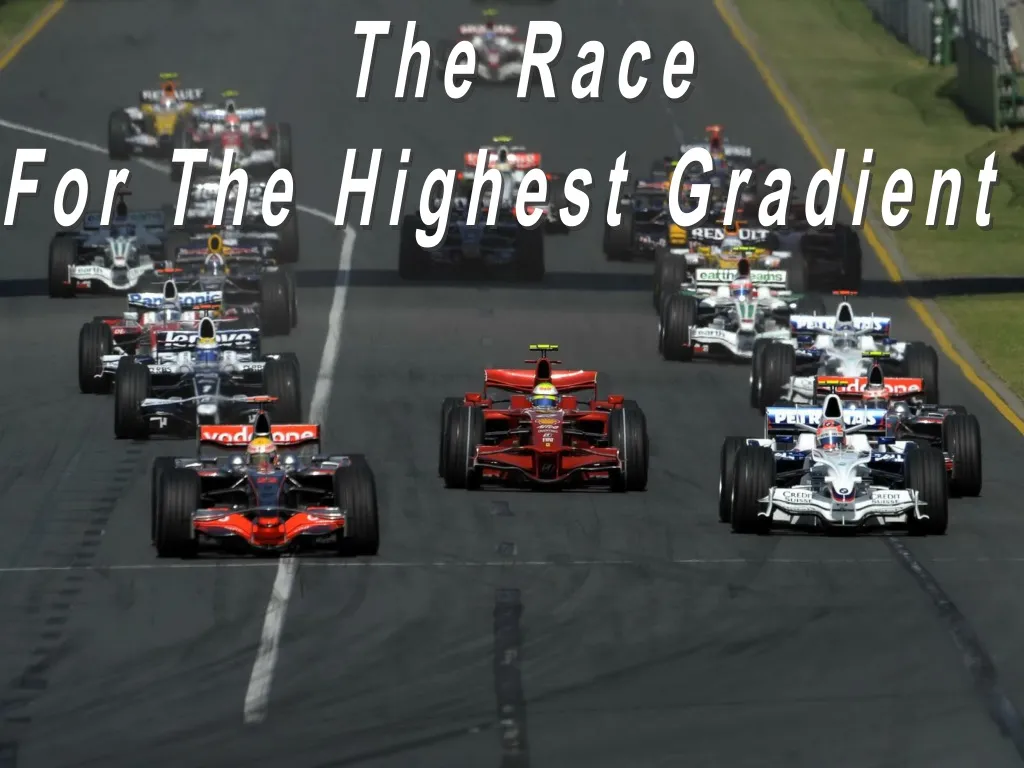 the race for the highest gradient