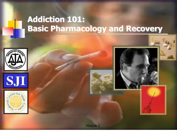 Addiction 101: Basic Pharmacology and Recovery