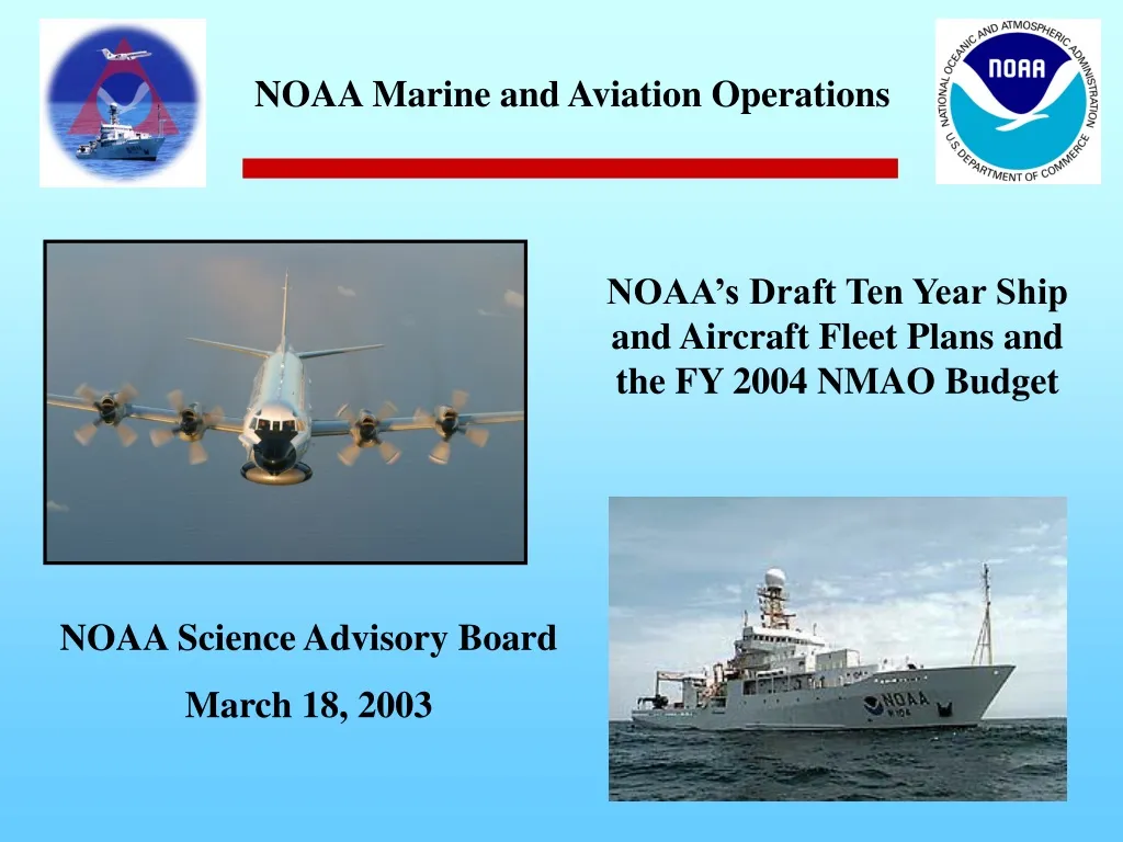 noaa marine and aviation operations