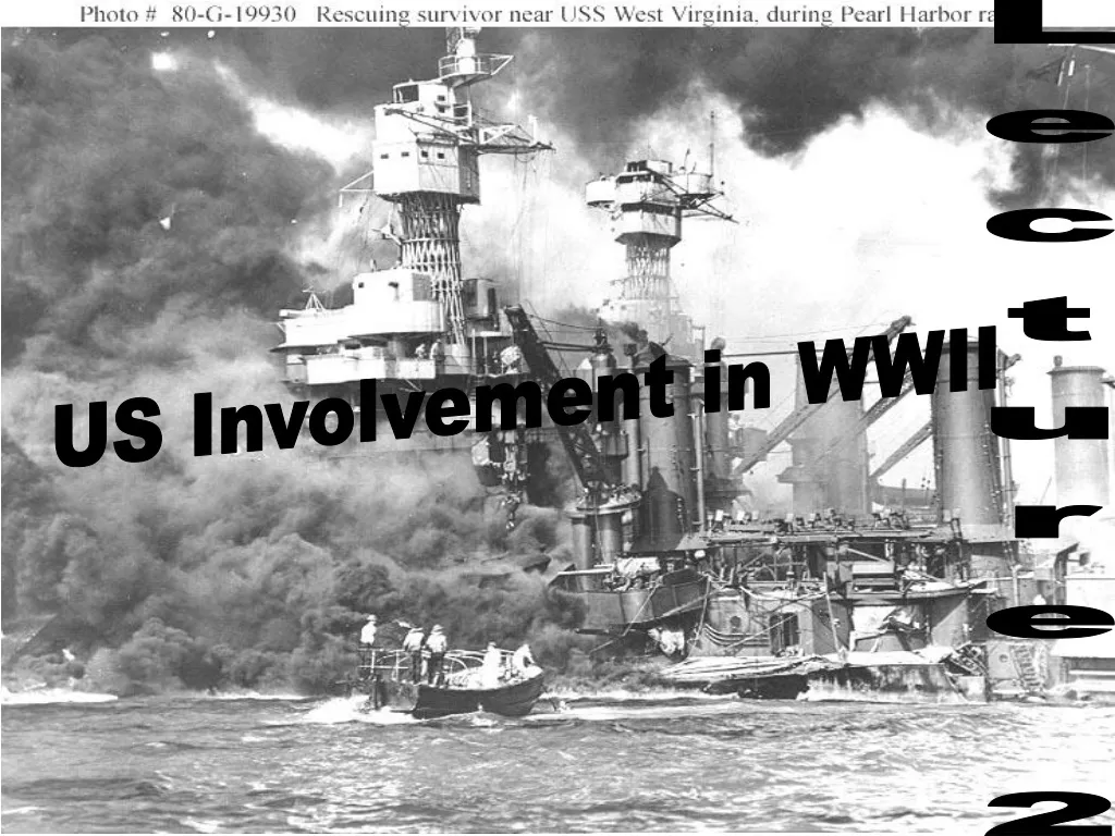 us involvement in wwii