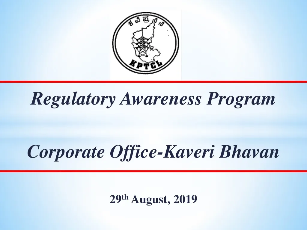 regulatory awareness program corporate office