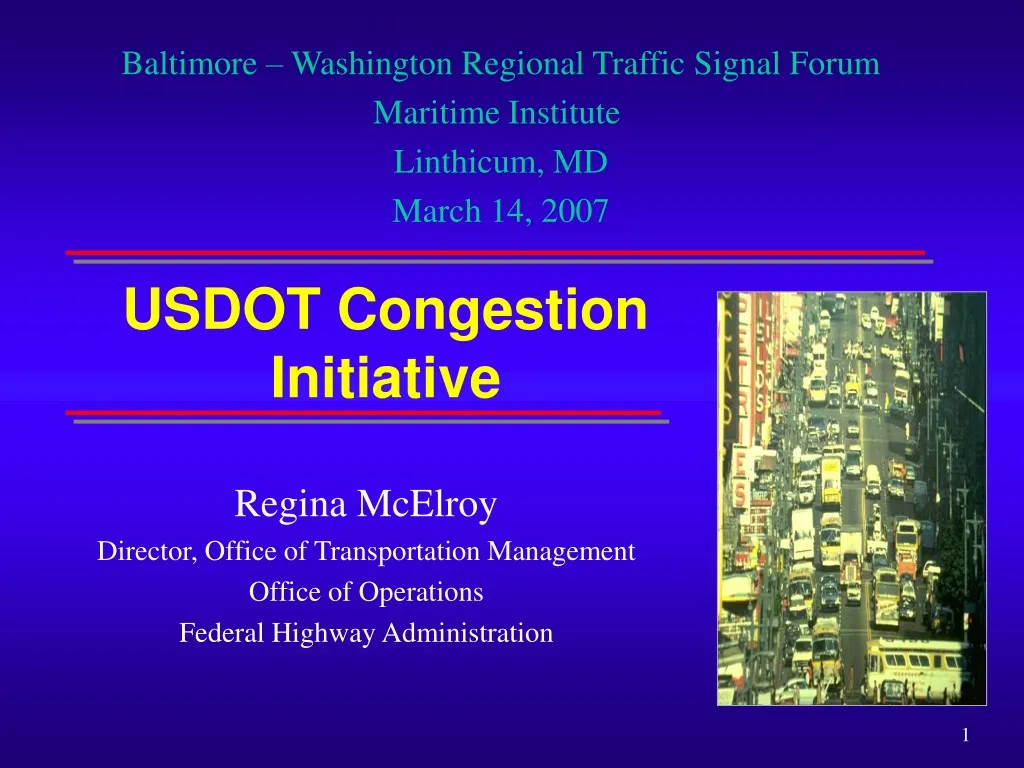 baltimore washington regional traffic signal