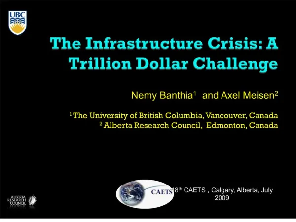 The Infrastructure Crisis: A Trillion Dollar Challenge