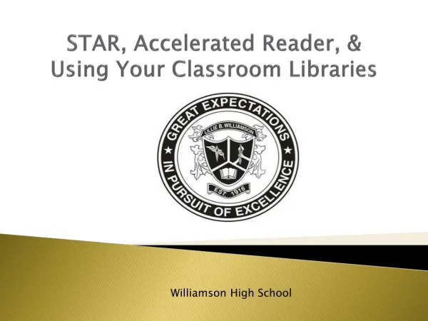 STAR, Accelerated Reader, &amp; Using Your Classroom Libraries