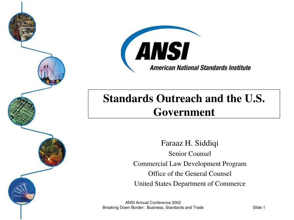 standards outreach and the u s government