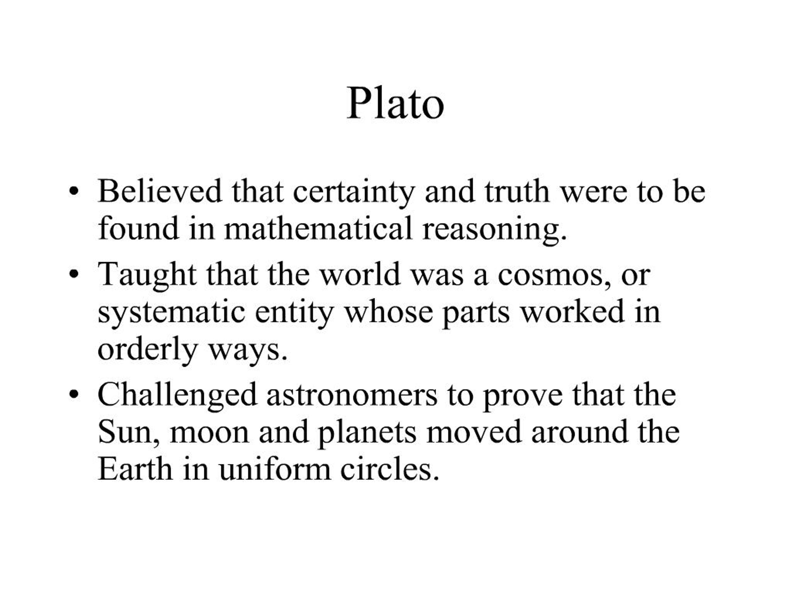 PPT - Plato PowerPoint Presentation, free download - ID:172319