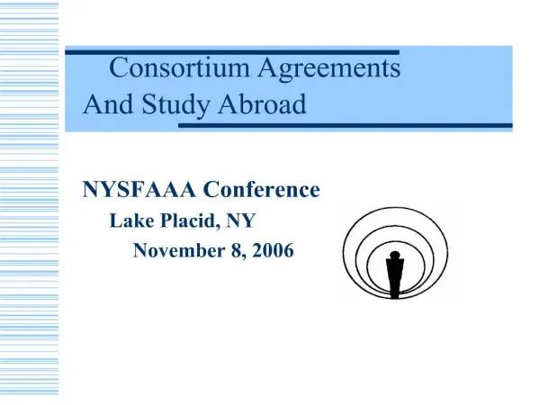NYSFAAA Conference Lake Placid, NY November 8, 2006