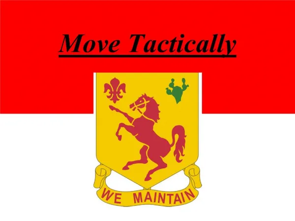 Move Tactically
