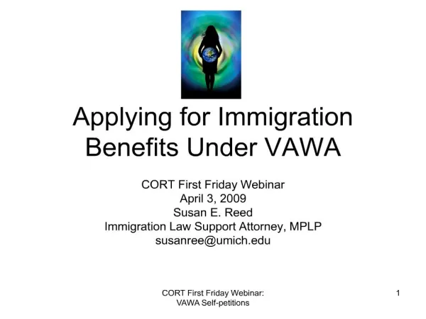 Applying for Immigration Benefits Under VAWA