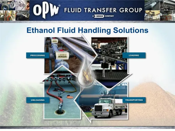 Ethanol Fluid Handling Solutions