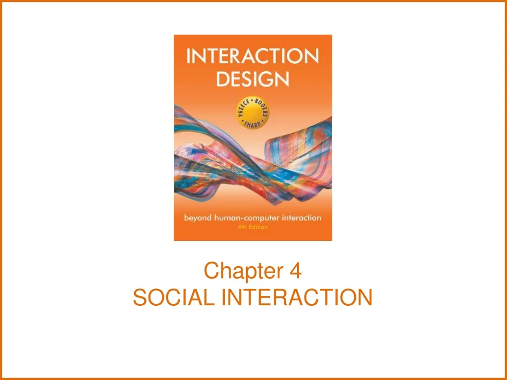 chapter 4 social interaction