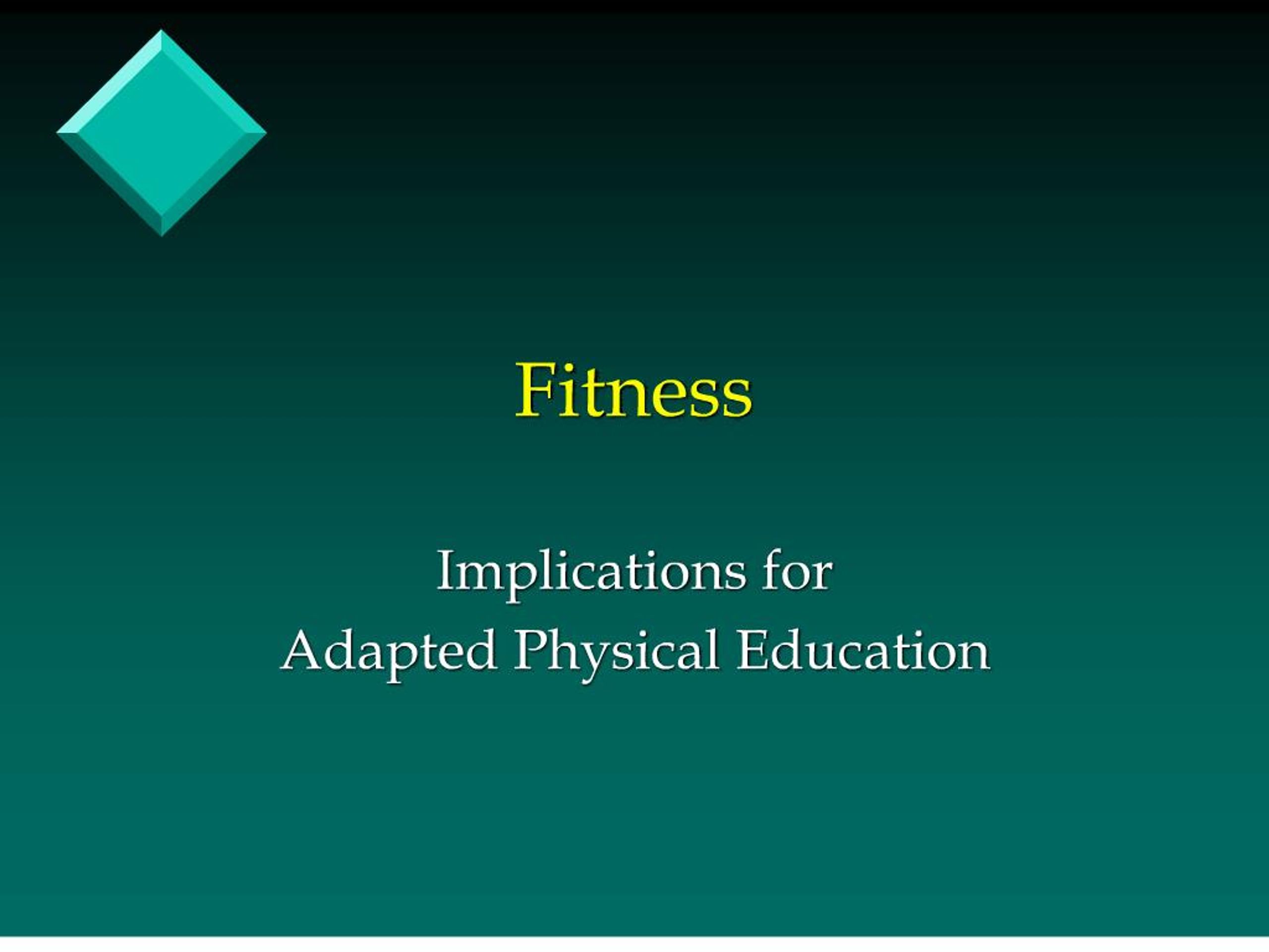 PPT - Fitness PowerPoint Presentation, free download - ID:173035