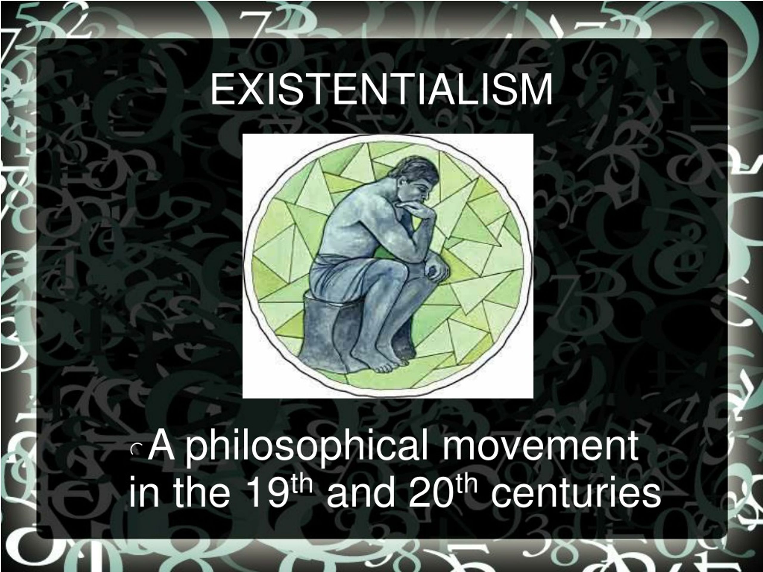 PPT - EXISTENTIALISM PowerPoint Presentation, free download - ID:173057