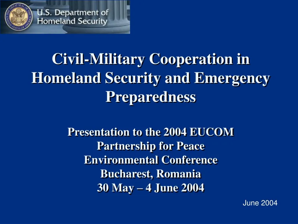 civil military cooperation in homeland security