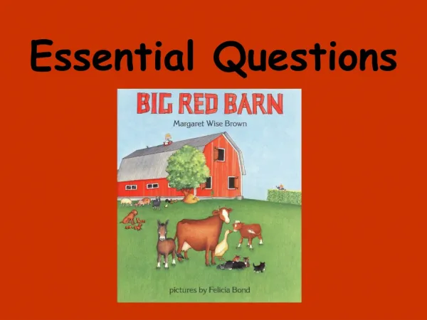 essential questions