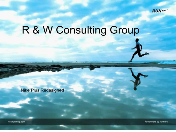 R W Consulting Group