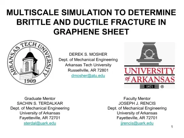 MULTISCALE SIMULATION TO DETERMINE BRITTLE AND DUCTILE FRACTURE IN GRAPHENE SHEET