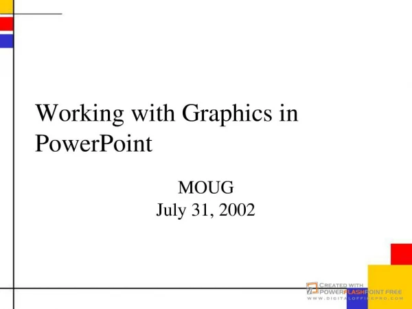 Working with graphics in PowerPoint