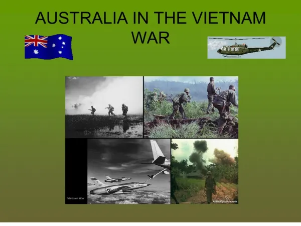 AUSTRALIA IN THE VIETNAM WAR