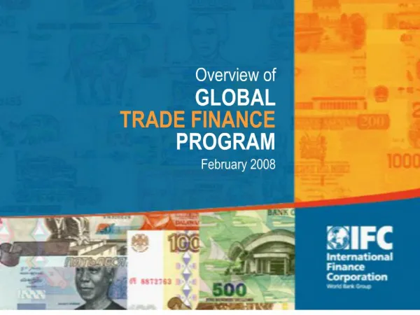 Global Trade Finance Program