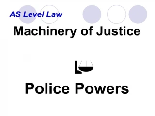 AS Level Law - slide 1