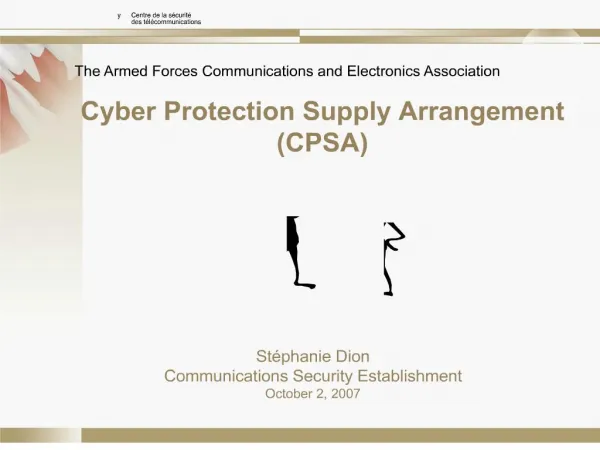 Cyber Protection Supply Arrangement CPSA