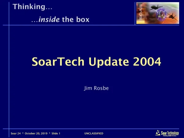 SoarTech Update 2004