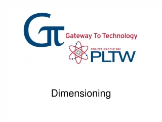 Dimensioning - slide 1
