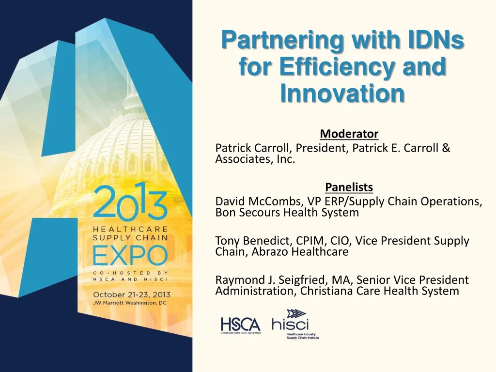 partnering with idns for efficiency and innovation