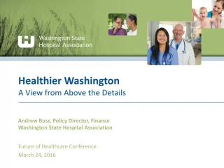 Healthier Washington - slide 1
