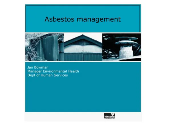 Asbestos management