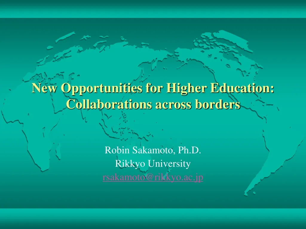 new opportunities for higher education collaborations across borders
