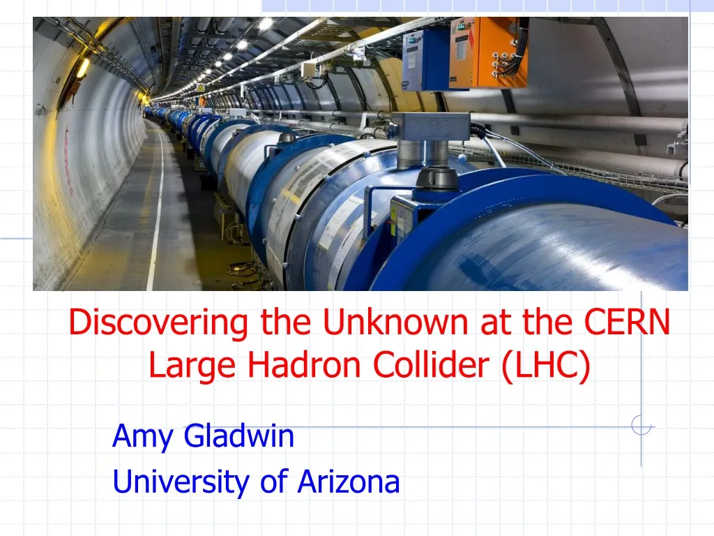 discovering the unknown at the cern large hadron collider lhc