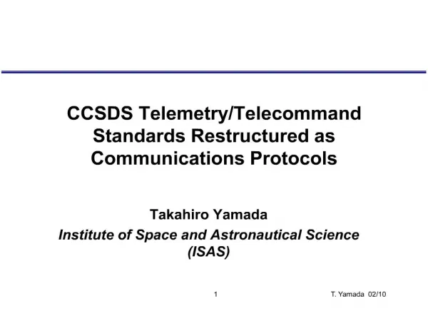 CCSDS Telemetry