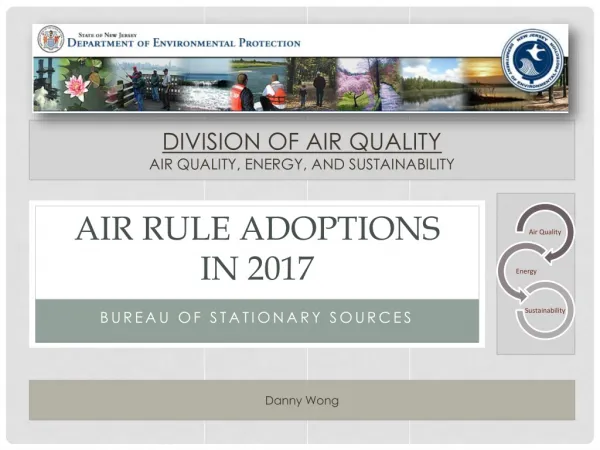 Air Rule Adoptions in 2017