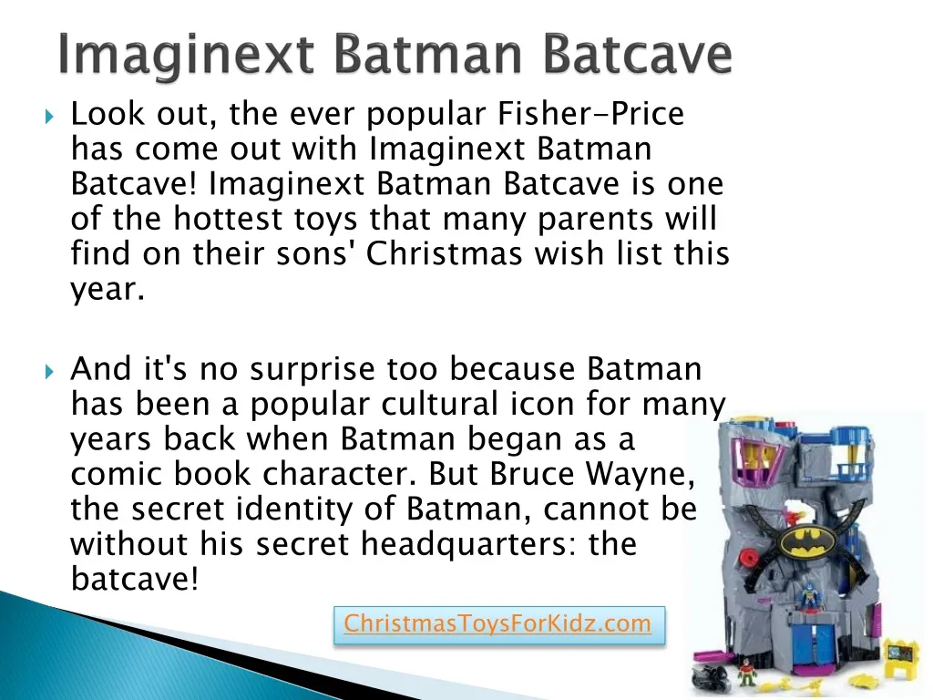 imaginext batman batcave