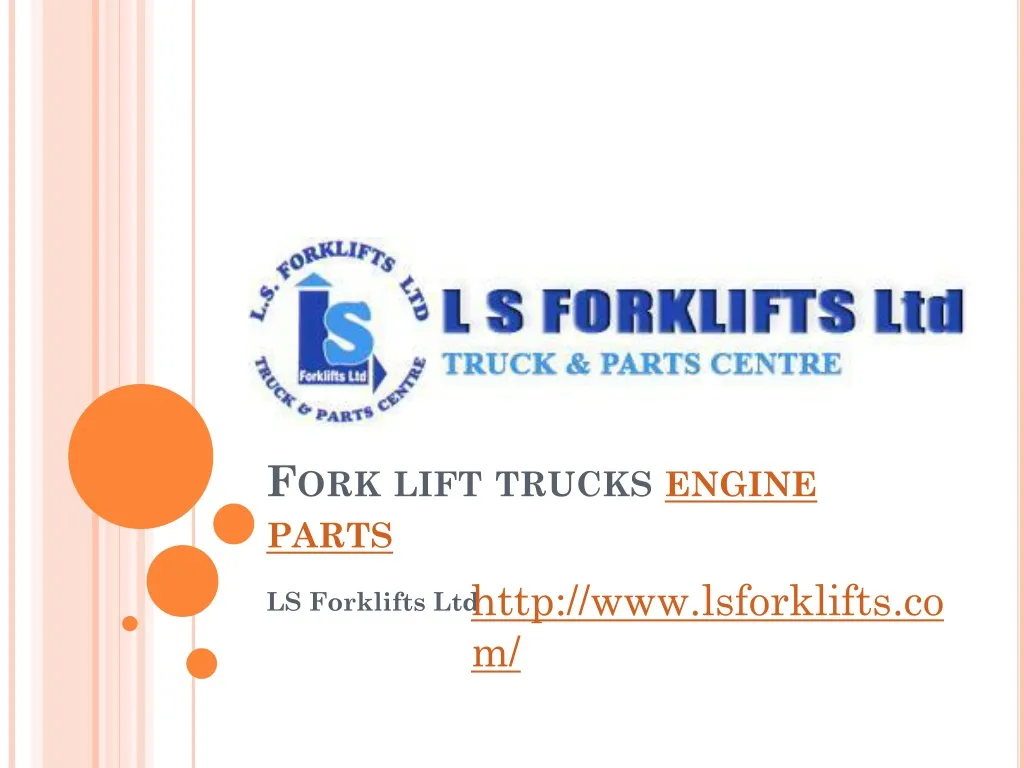 fork lift trucks engine parts