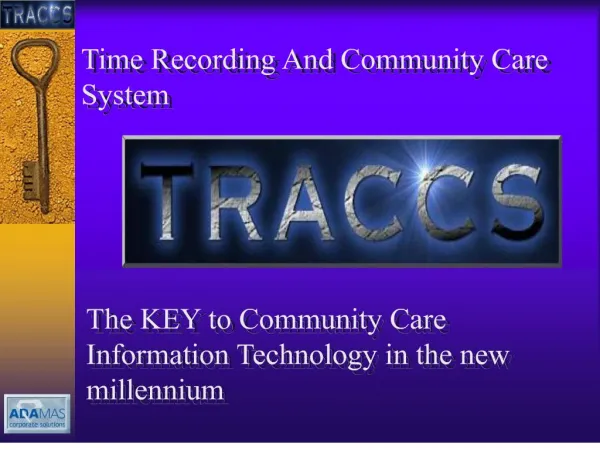 Time Recording And Community Care System