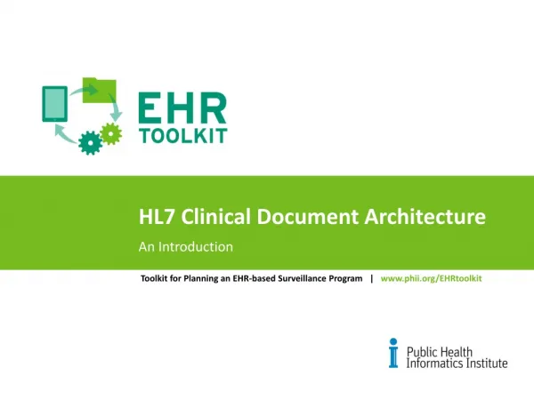 HL7 Clinical Document Architecture