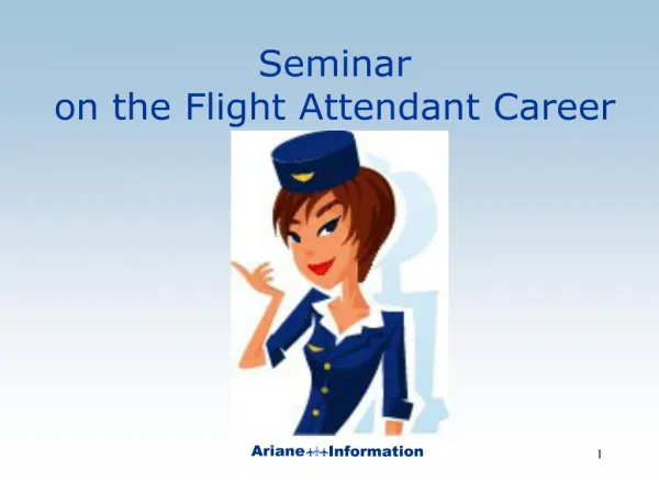 Seminar on the Flight Attendant Career