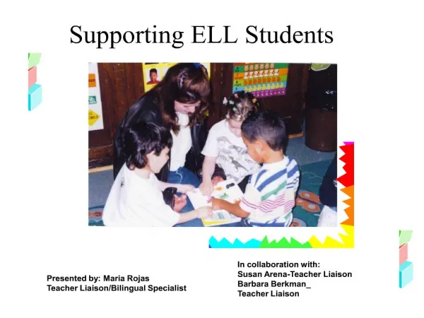 Supporting ELL Students